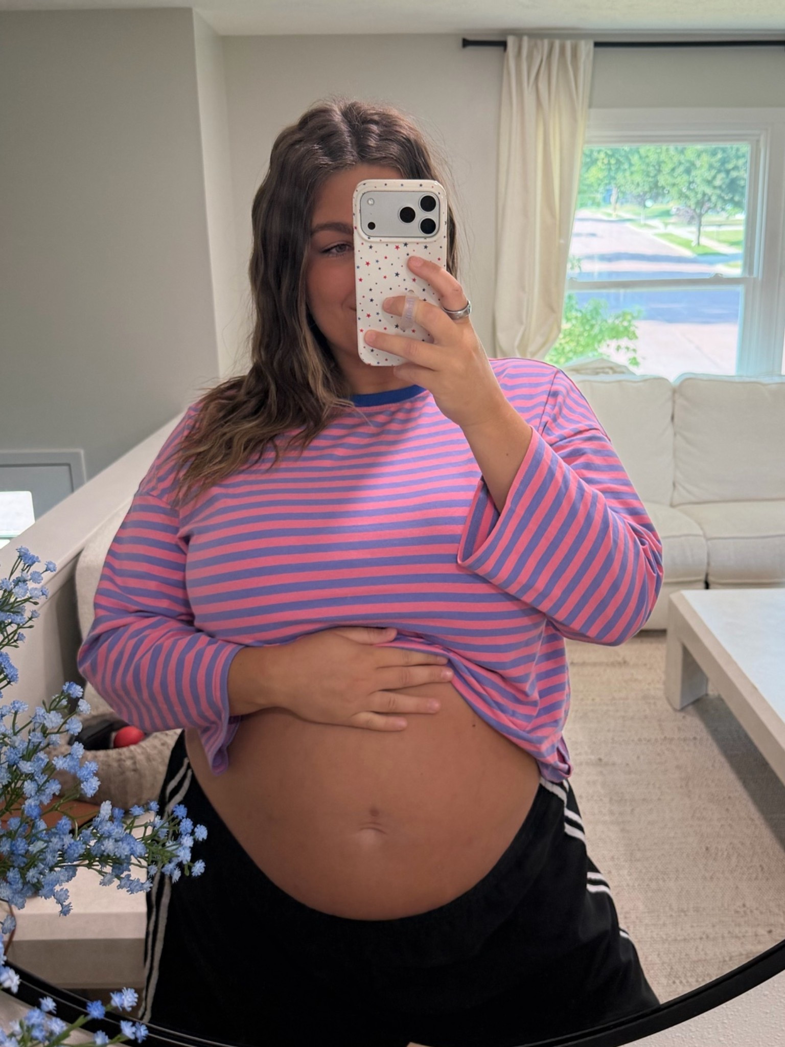 Wearing xxl

#LTKPlusSize #LTKBump #LTKmomlife