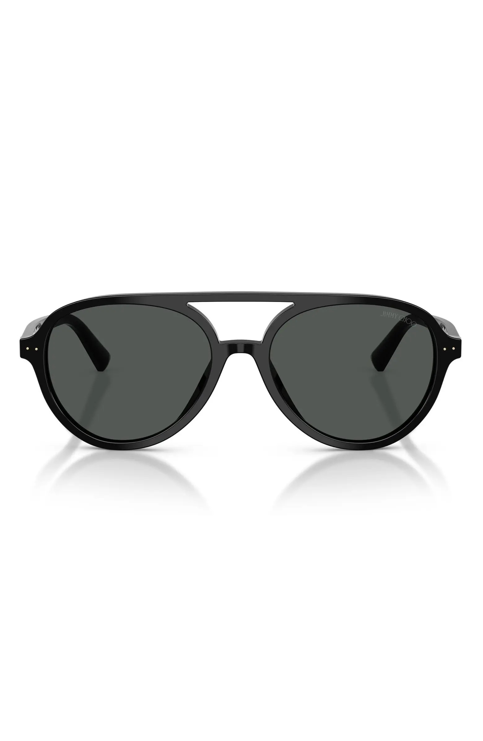 Jimmy Choo 55mm Pilot Sunglasses | Nordstrom | Nordstrom