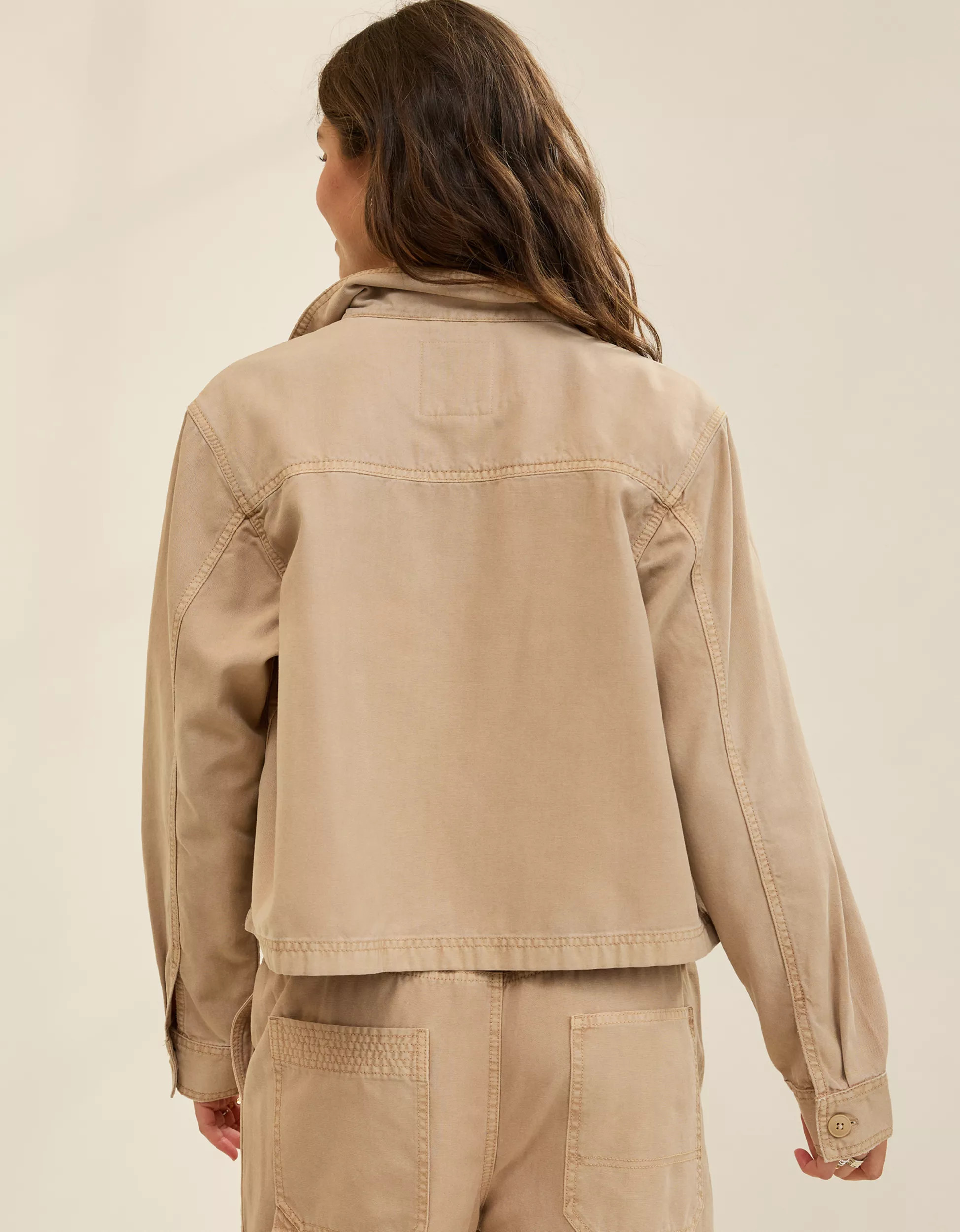 Aerie Cropped Chore Jacket | Aerie