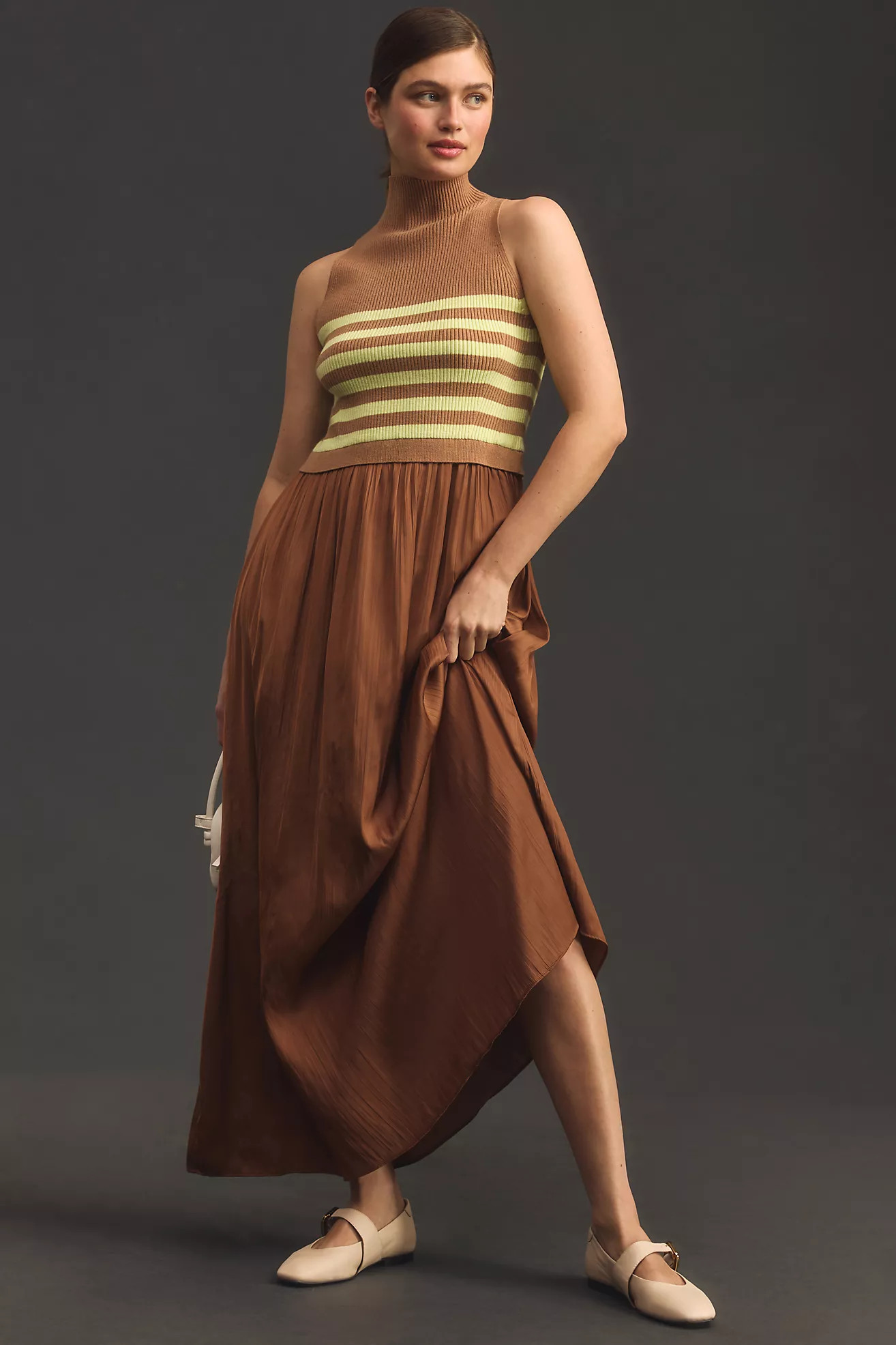 The Thea Twofer Sleeveless Sweater Dress | Anthropologie (US)