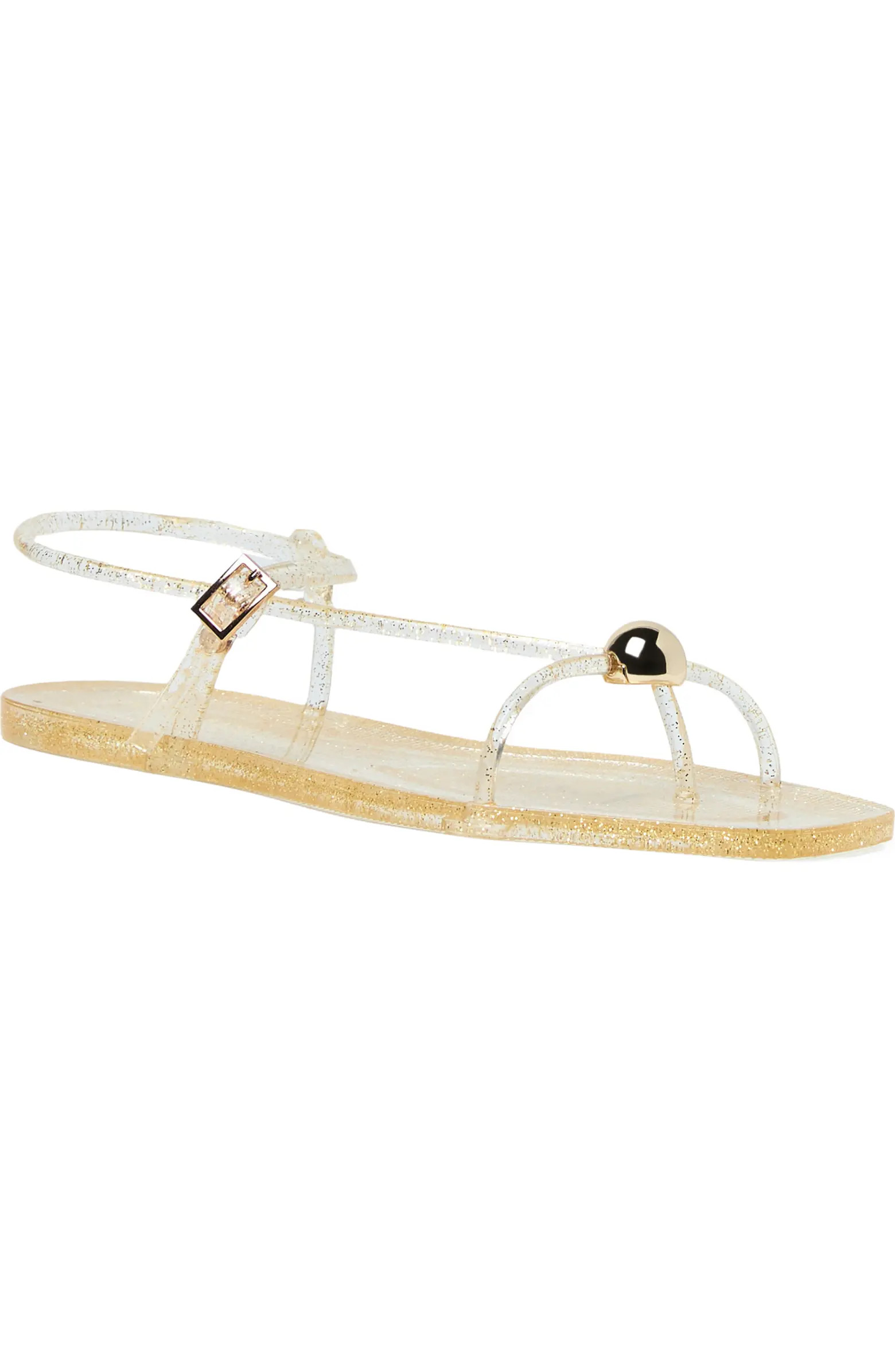 Dana Glitter Jelly Sandal (Women) | Nordstrom