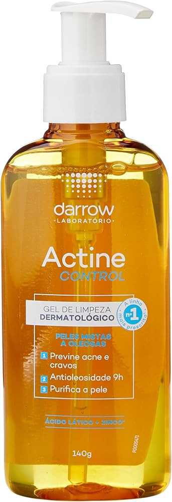 Gel de Limpeza Actine Control Liquido, 140 ml, DARROW | Amazon (BR)