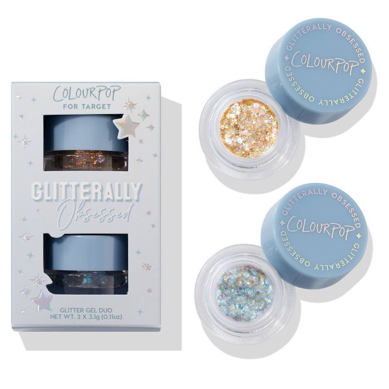 ColourPop For Target Body Glitter Duo - Glitterally Obsessed - 0.22oz | Target