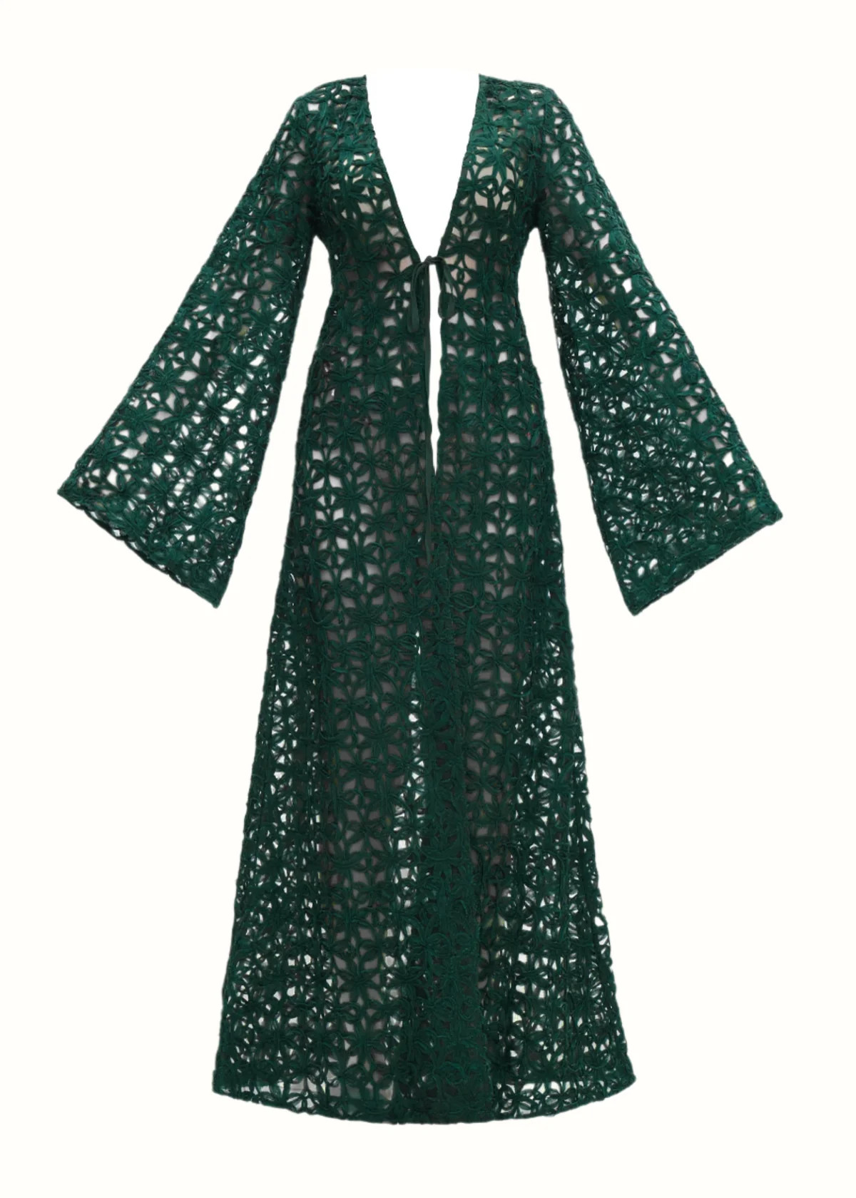 NDU LACE KIMONO | ANDREA IYAMAH