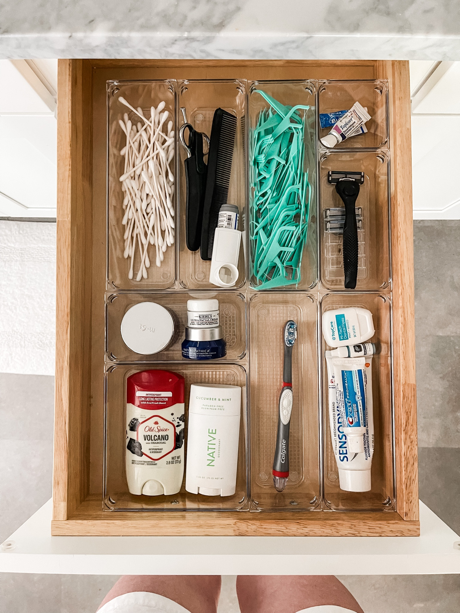 This could be my new, favorite acrylic drawer organizer! The price point is great, it comes in all sorts of sizes, I love the cornered edges, and I love the silicone feet that keep them from shifting around in your drawer. I use them in multiple spaces this week and put them to the test – I absolutely love them!

#LTKhome #LTKFind