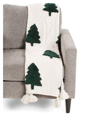 Christmas Tree Tufted Throw | Pillows & Decor | Marshalls | Marshalls