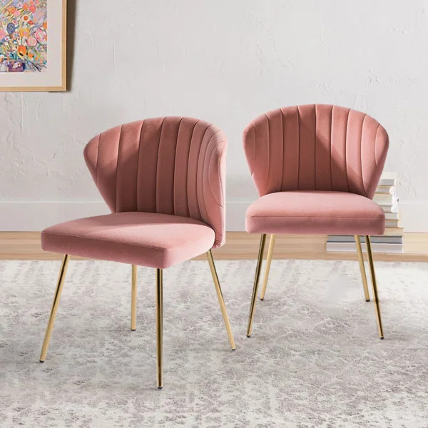 Esmund Tufted Velvet Dining Chair (Set of 2) | Wayfair North America