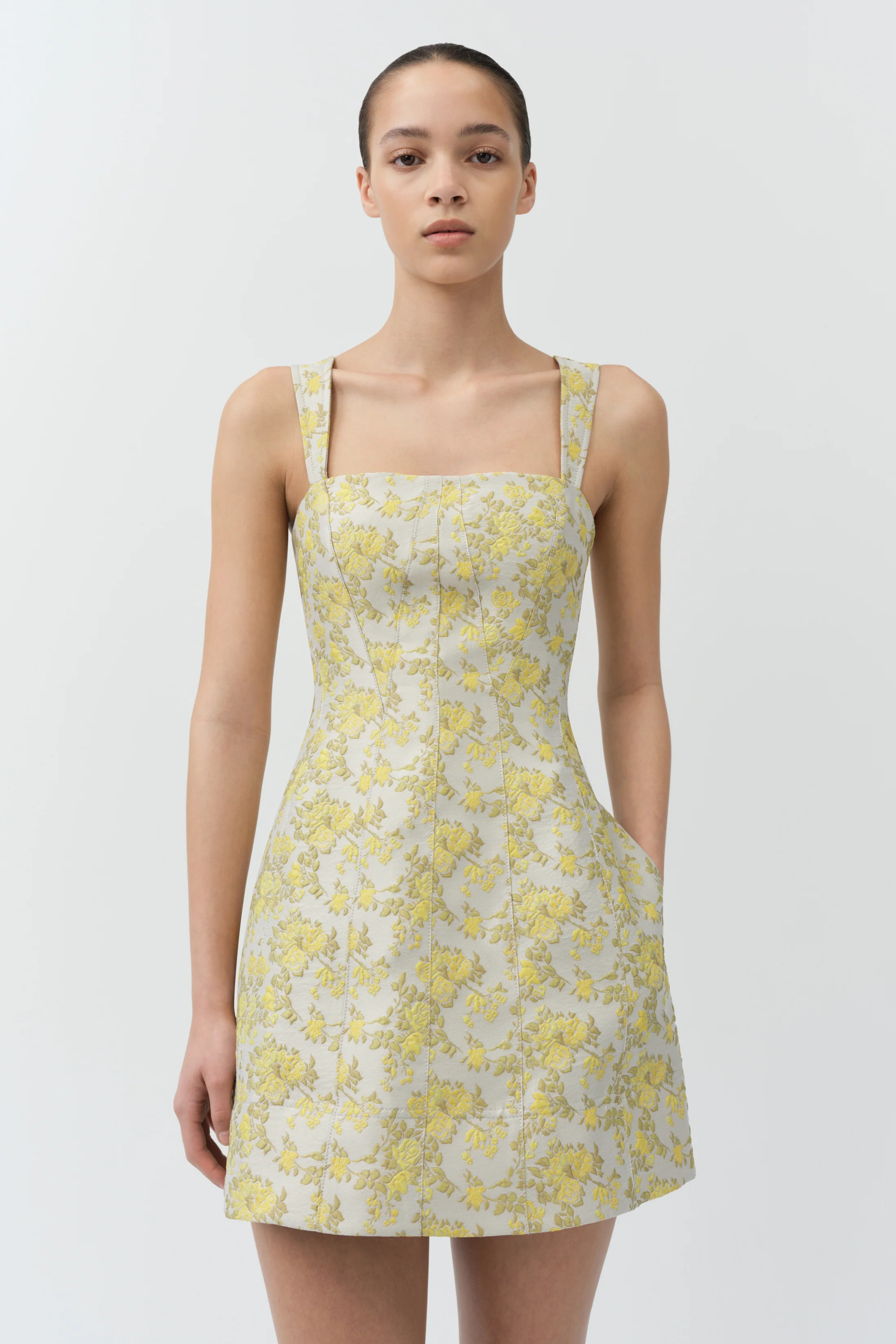 Lydia Jacquard Mini Dress | Simkhai