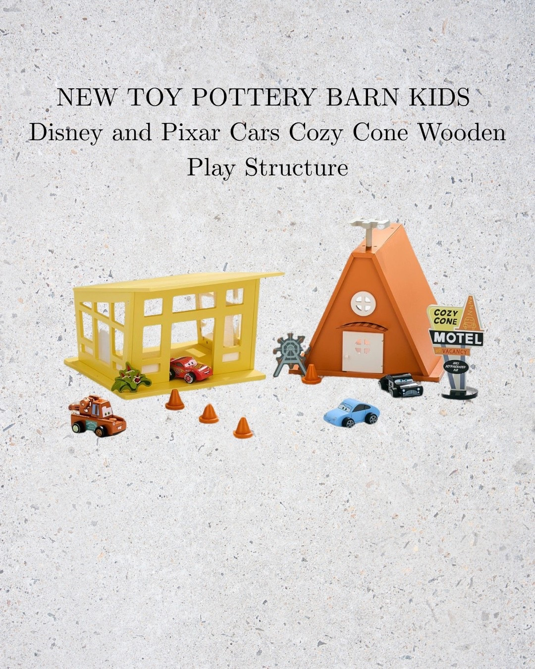 CARS moms — you need this 😍🏁

Immediately added to cart for my son’s 4th birthday! It reminds me so much of that radiator springs KidKraft play table town everyone loves.  I love that this is wooden and feels like something we’ll keep forever 🤎

Such a cute setup for a little race-themed room too 🏎️✨ | pottery barn kids | lightning McQueen | kids toys | wooden toys | new toys | keepsake for kids | toddler toys | PB kids | pottery barn finds | Disney toys | cozy cone motel | radiator springs | mom finds | boy moms | toddler birthday gift | race theme | kids bedding | kids room decor | 

#LTKBaby #LTKmomlife #LTKKids