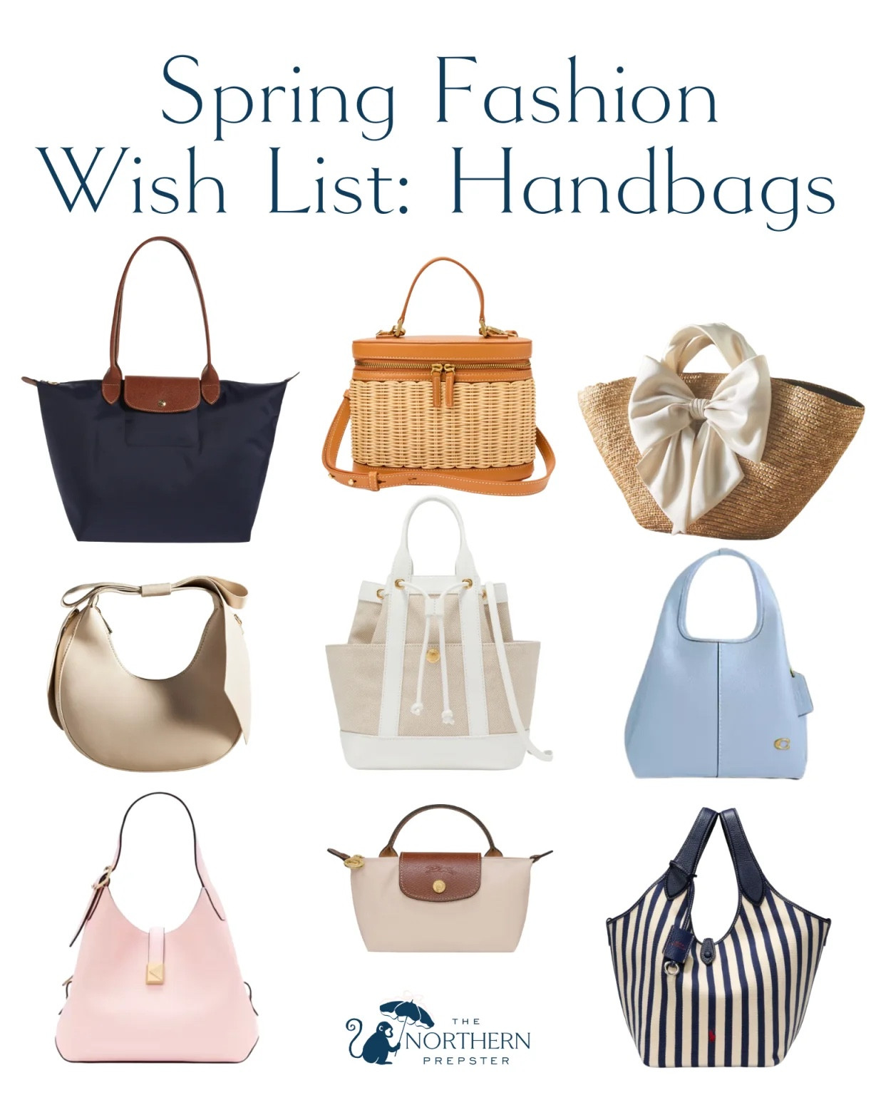Spring Handbag Wish List🌸👜

#LTKStyleTip #LTKSeasonal #LTKSpringSale