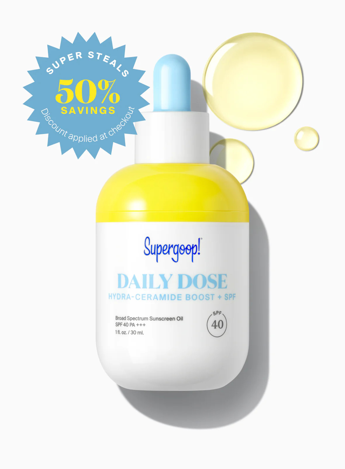 Daily Dose Hydra-Ceramide Boost + SPF 40 | Supergoop
