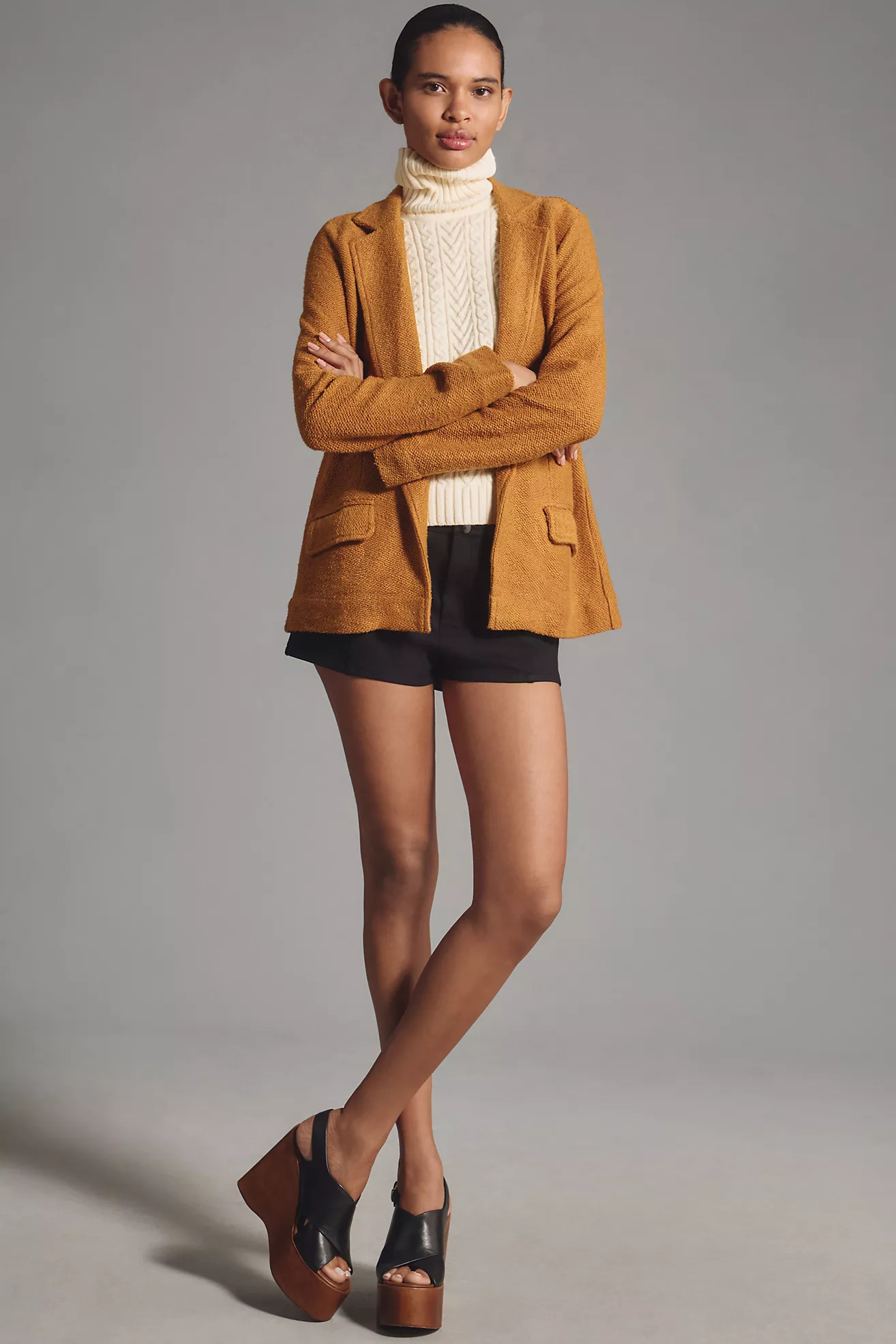 Maeve Knit Blazer | Anthropologie (US)