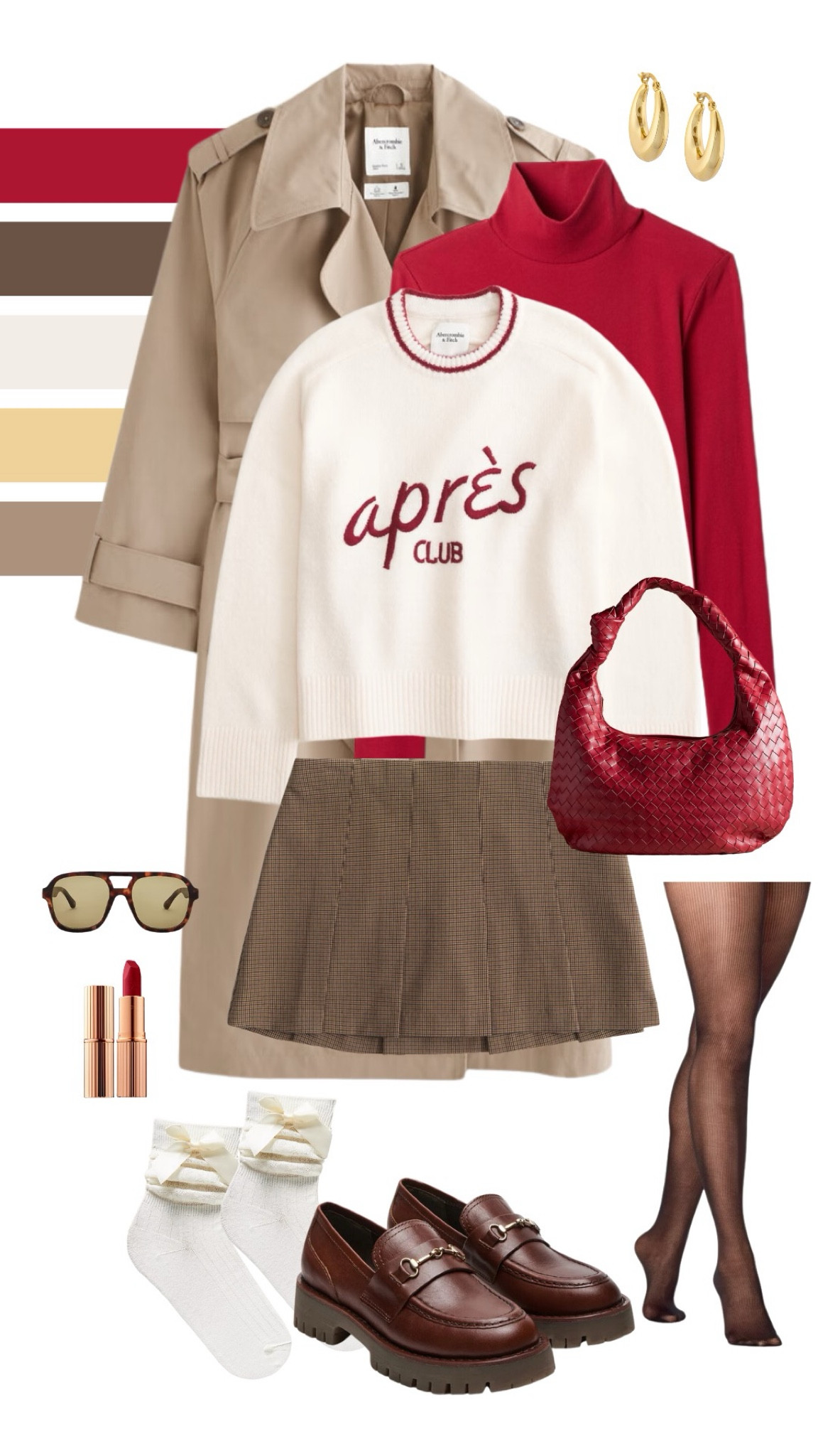 Styling Abercrombie holiday new sweaters with my favorite color of the season: red!

#LTKSeasonal #LTKHoliday