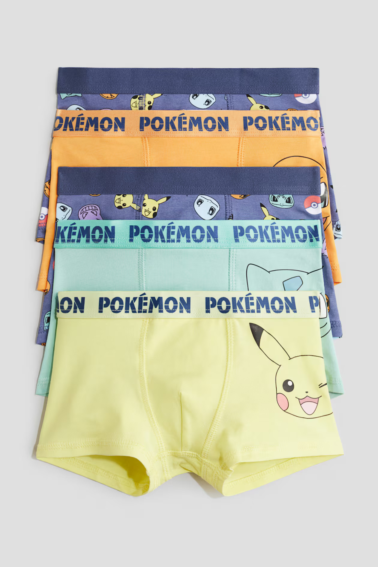 5-pack Boxer Briefs - Purple/Pokémon - Kids | H&M US | H&M (US + CA)