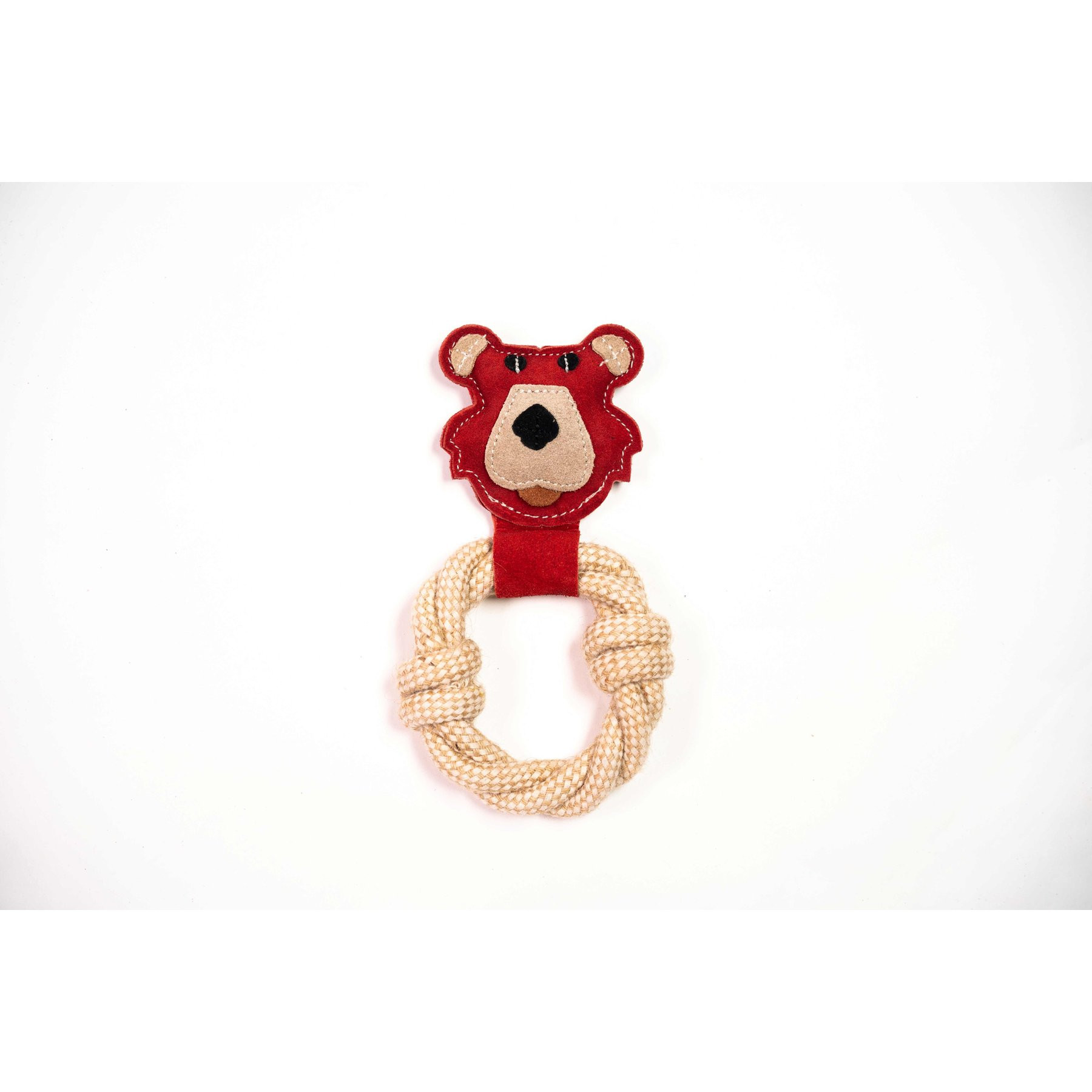 Angel Bear Rope Tug Dog Toy, Red, Small | Chewy