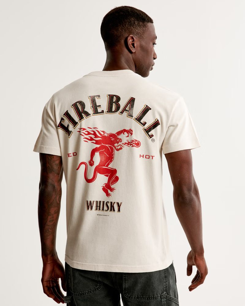 Fireball Whisky Graphic Tee | Abercrombie & Fitch (US)
