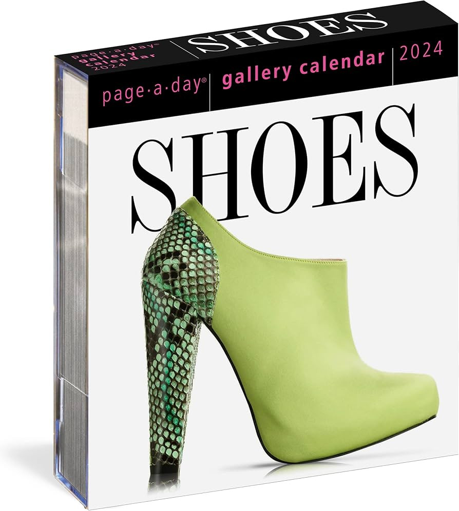 Shoes Page-A-Day Gallery Calendar 2024: Everyday a New Pair to Indulge the Shoe Lover's Obsession | Amazon (US)
