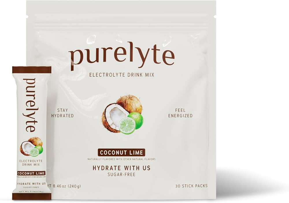 Electrolyte Drink Mix \u2013 Sugar-Free Hydration Powder Packets \u2013 Clean Electrolytes with T... | Amazon (US)