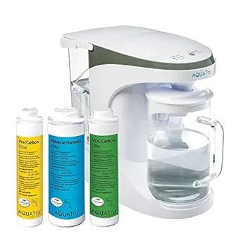 AQUA TRU Carafe | Countertop Water Purifier for PFAS and Other Contaminants with Exclusive 4-Stag... | Amazon (US)