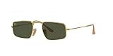 Ray-Ban RB3957 Julie Rectangular Sunglasses, Legend Gold/Green, 49 mm | Amazon (US)