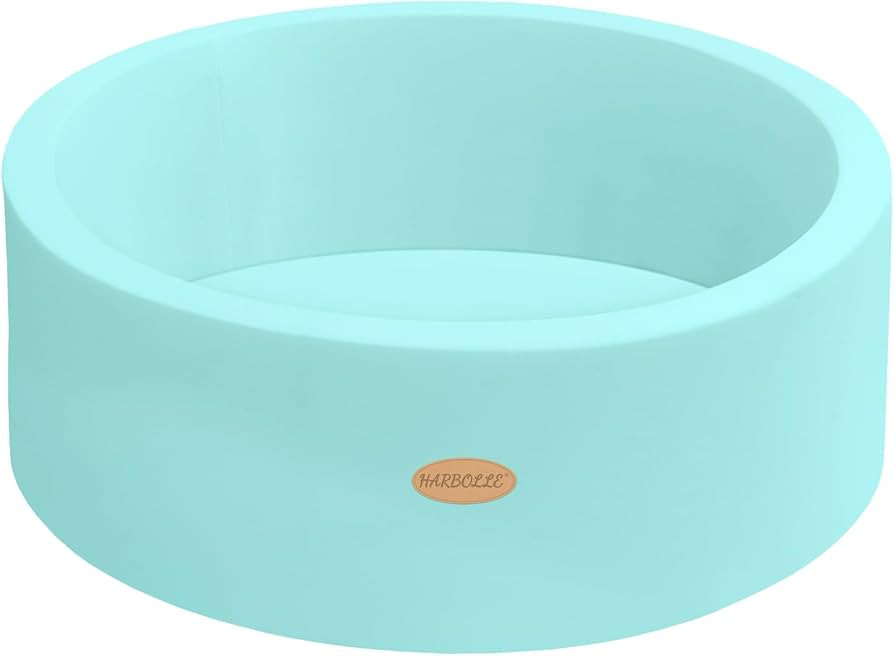 Baby Ball Pit Soft Round Memory Foam Ball Pits NOT Included Balls Indoor Outdoor Playpen for Babi... | Amazon (US)