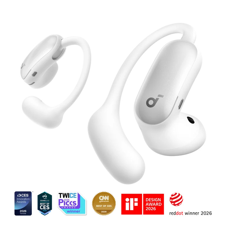 AeroFit 2 Pro | 2-in-1 Earbuds that Switch Between Open-Ear and ANC Modes | Soundcore