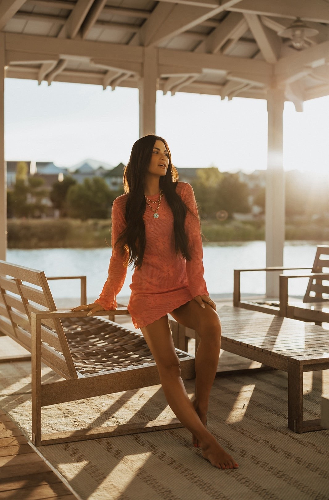 Beach Riot Libby Dress 
Baublebar Necklaces 


#LTKTravel #LTKStyleTip