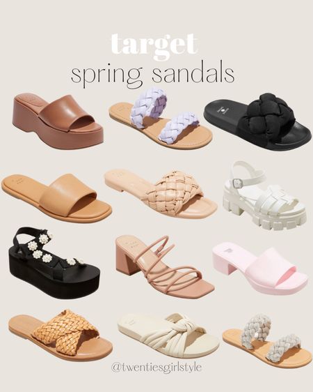 Target spring sandals 🙌🏻🙌🏻

#LTKstyletip #LTKshoecrush #LTKunder50