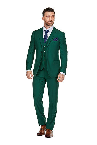 Men's 3-Piece Premium Vested 3-Piece Slim Fit Suit | Macy's