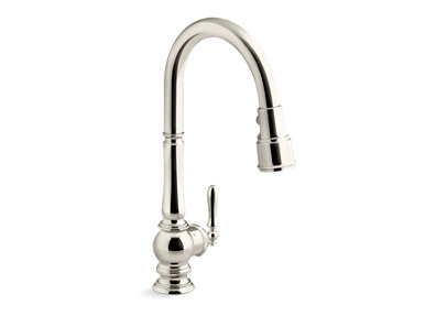 Artifacts® Touchless pull-down kitchen sink faucet with three-funtion sprayhead | Kohler