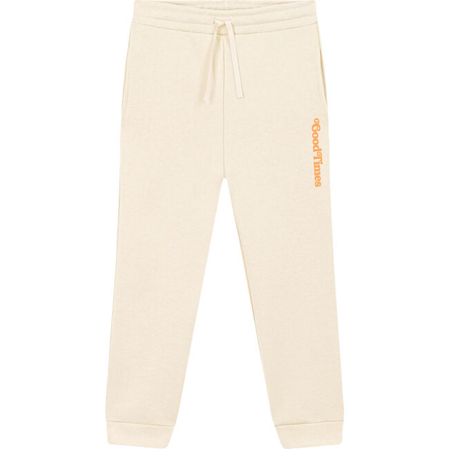 Kids Good Times Jogger, Ivory | Maisonette