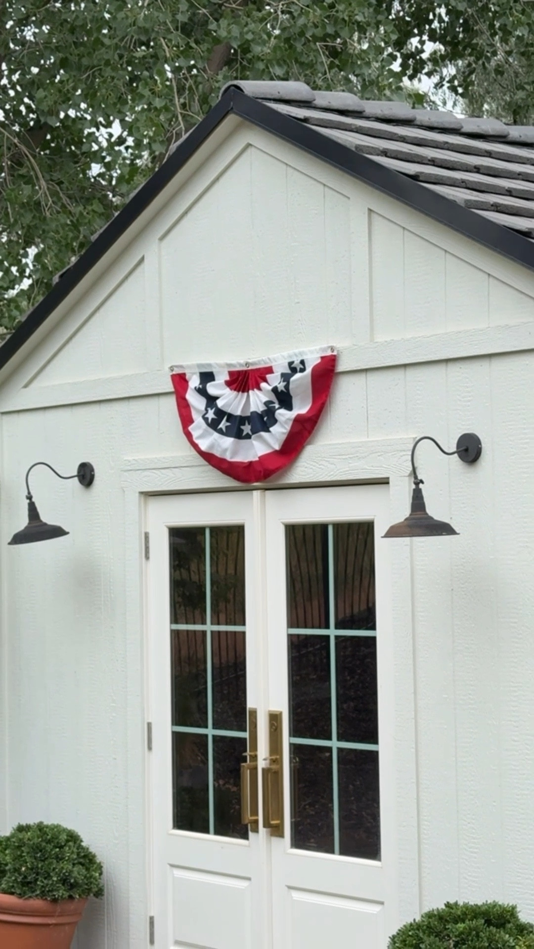 Happy 4th of July! 🇺🇸 I’ve been using these banners & flags for easy decorating for years… 

#LTKHome #LTKSeasonal