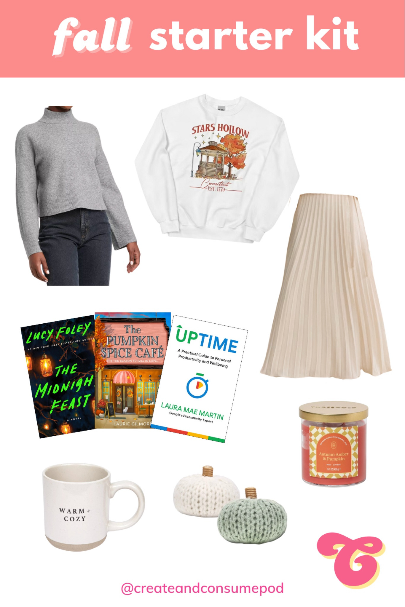Here are some of my favorite things for fall! From a cute mug to a scented candle and a cozy sweater it’s easy to get in the fall state of mind  

#LTKSeasonal #LTKFindsUnder50
