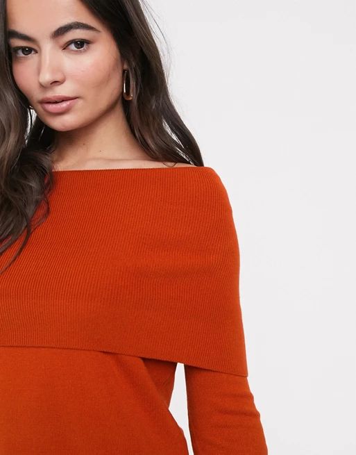 French Connection Babysoft cowl neck sweater dress | ASOS (Global)