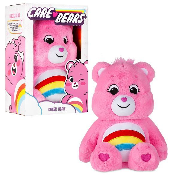 Care Bears Cheer Bear 14" Medium Plush Stuffed Animal | Target