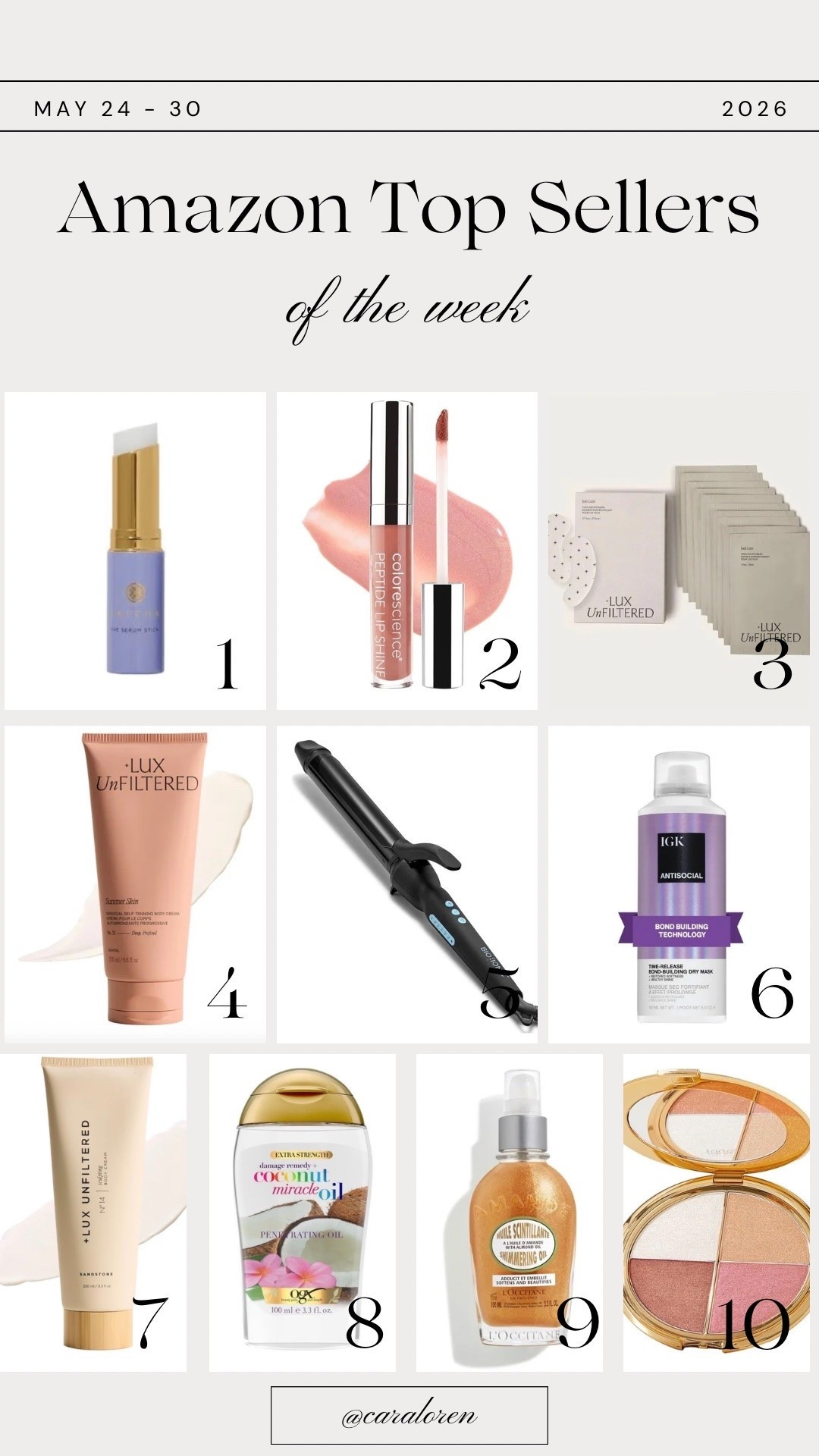 Amazon best sellers

#LTKBeauty