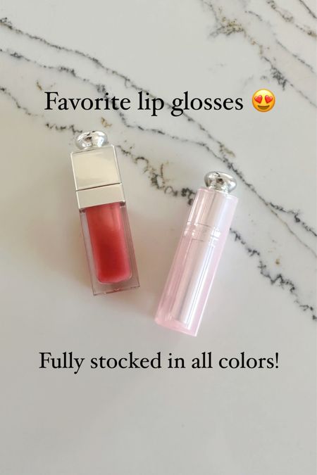 Both contain cherry oil and are super hydrating. I battle with dry lips and these have been a game changer. So pretty worn alone or over lipstick. 

#LTKGiftGuide #LTKbeauty #LTKunder50