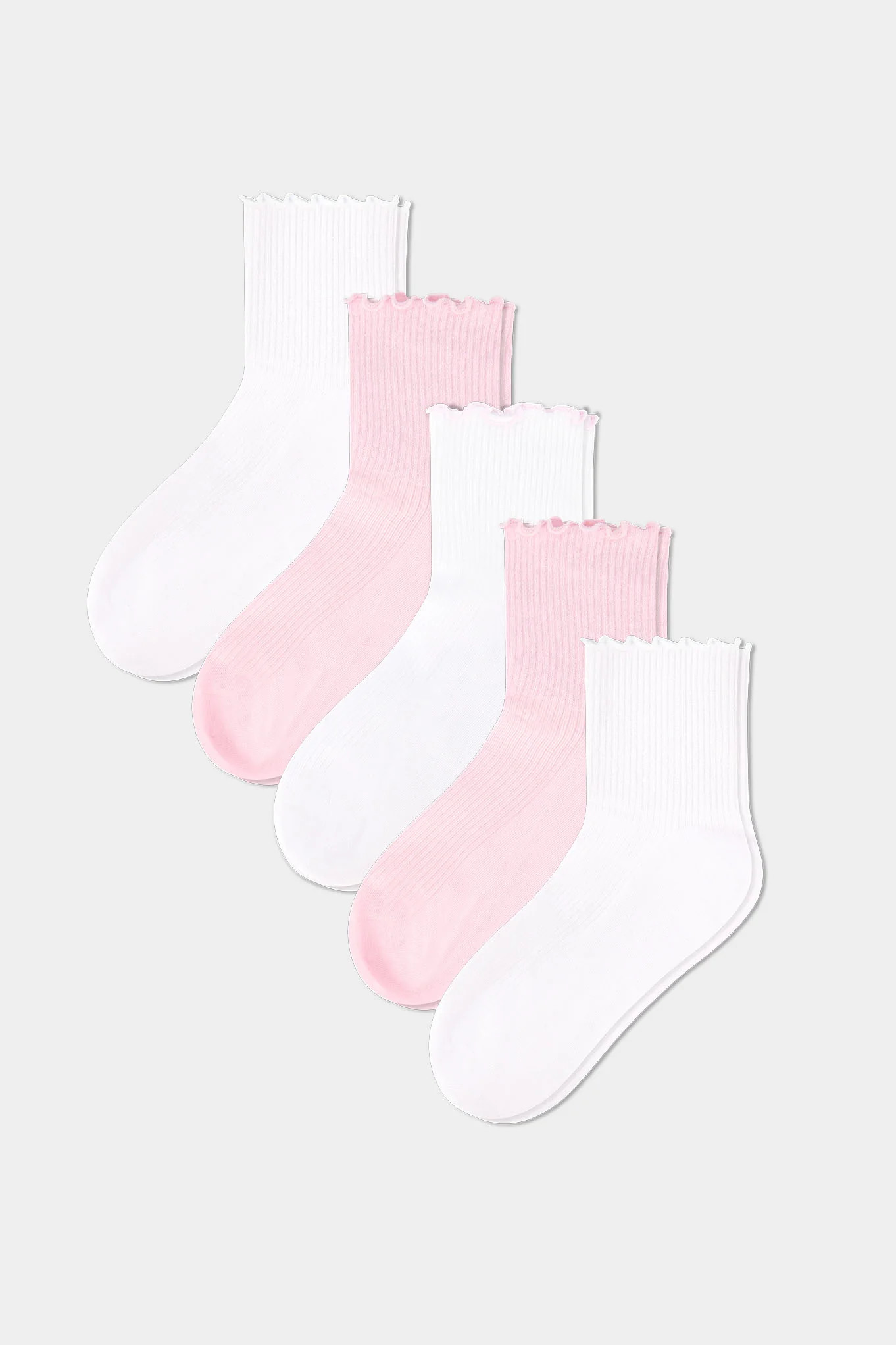 Flutter Sock in Candy Floss (Pack) | Negative Underwear