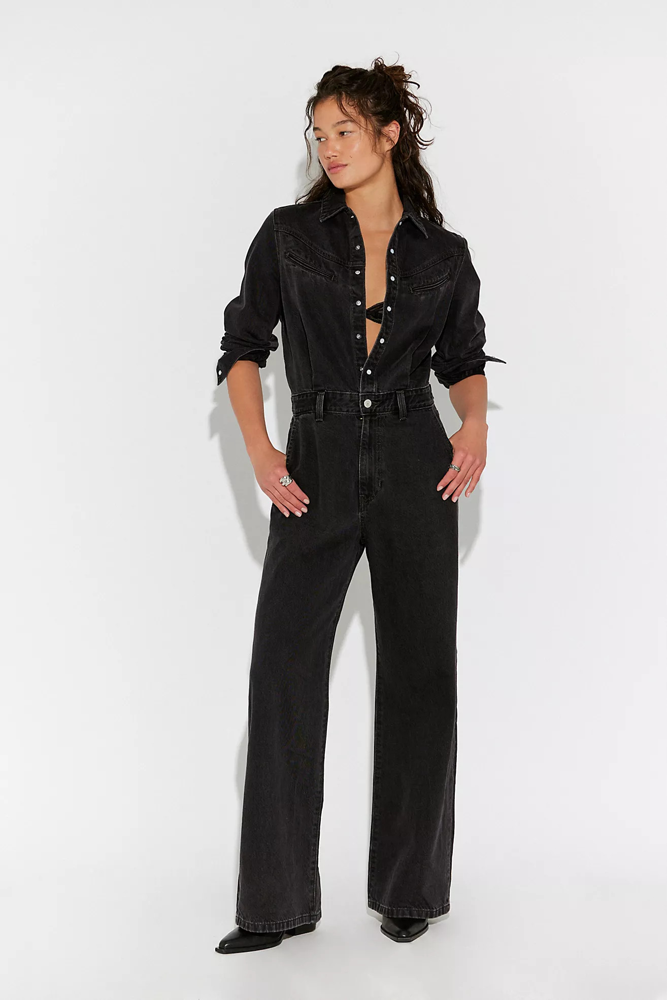 Levi's Rinoa Wide-Leg Jumpsuit | Free People (Global - UK&FR Excluded)