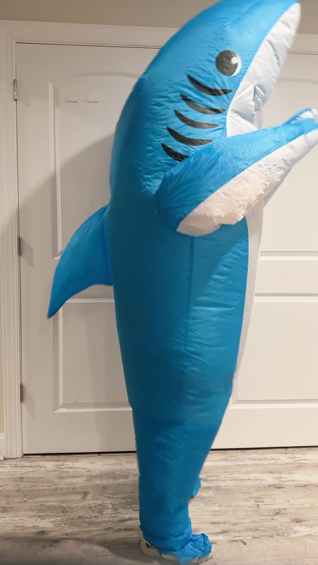 This cute shark costume was a hit for Halloween. My baby shark is inside. 😂 

#costumeidea #sharkcostume #inflatedcostume #inflatableshark 

#LTKHalloween