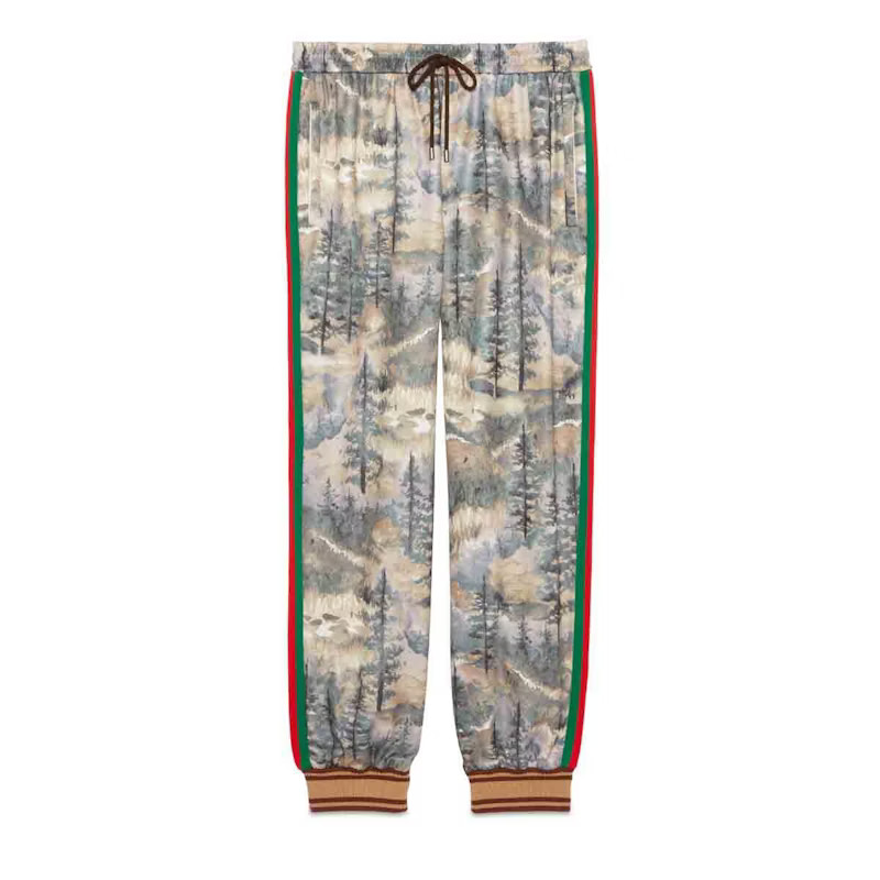 Gucci x The North Face Jogging Pant Forest Print | StockX