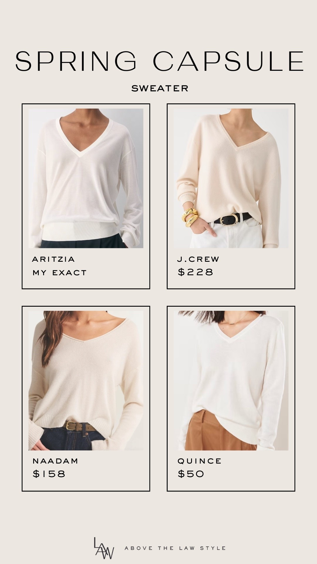 Spring Capsule: Sweater

#LTKOver40 #LTKSeasonal