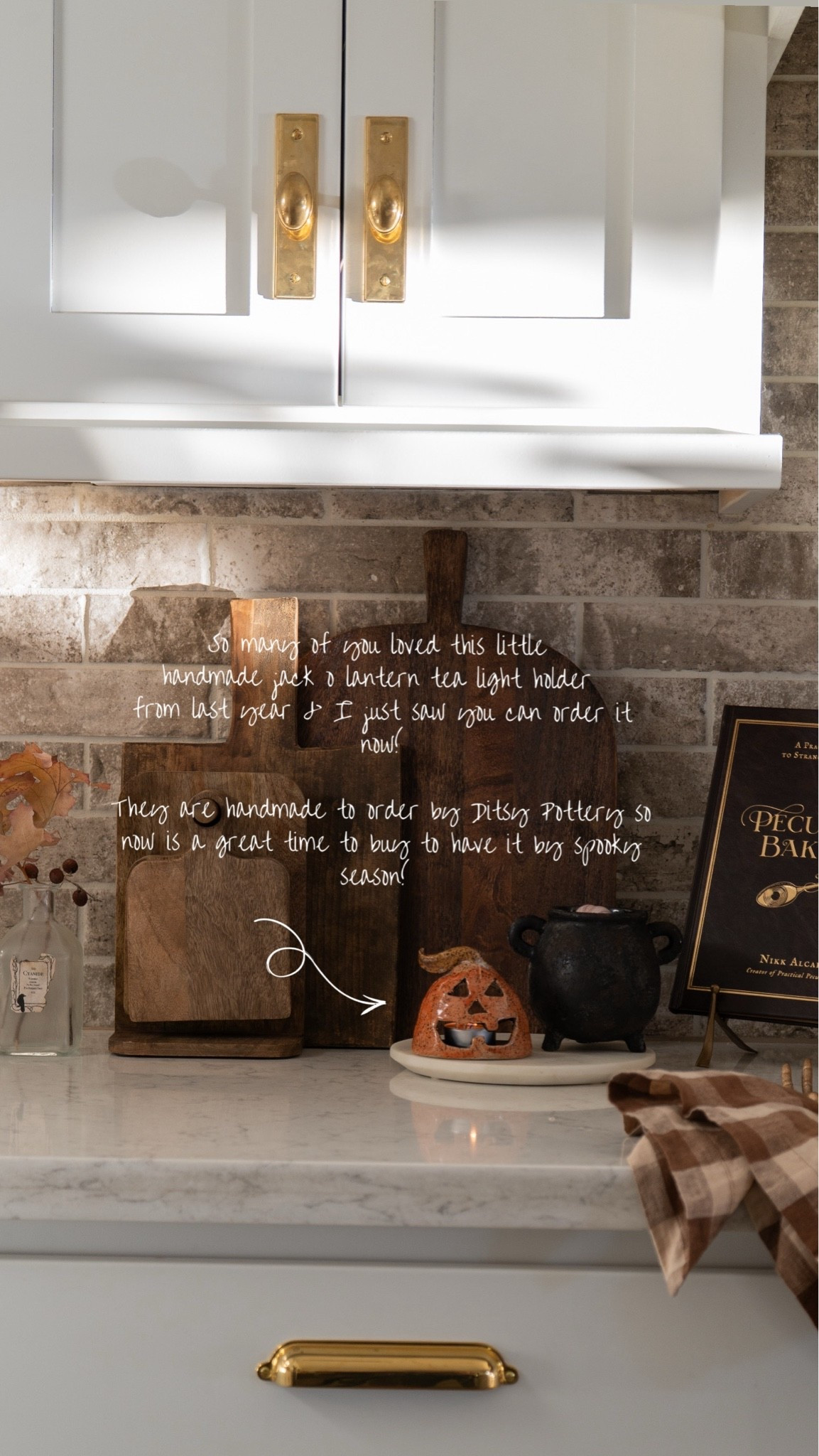 The cutest Halloween tea light holder!

#LTKHome #LTKstorytime #LTKSeasonal