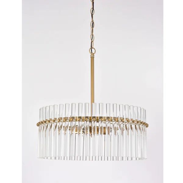 Neva 5 - Light Candle Style Drum Chandelier | Wayfair North America