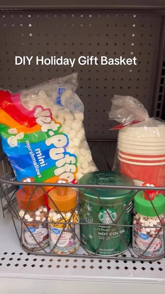 Hot Cocoa gift basket idea. Easy gift idea, teacher gift, gift for her.
#giftidea #hotcocoa #giftforher #walmartfinds #gift

#LTKGiftGuide #LTKSaleAlert #LTKHoliday