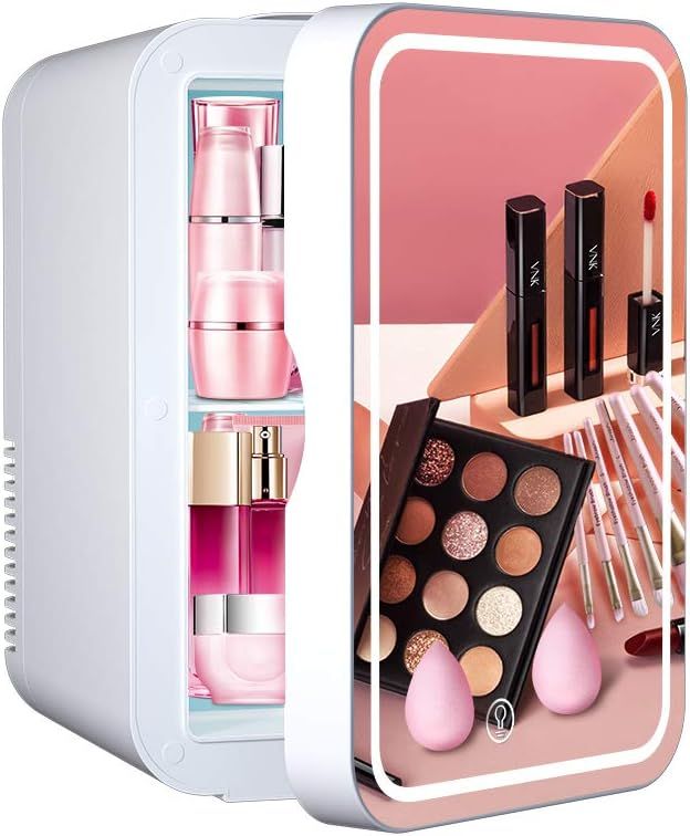 Mini Fridge 6 Liter Portable Beauty Makeup Skincare Fridge Cosmetics Refrigerator Compact Cooler ... | Amazon (US)