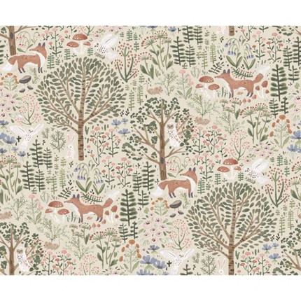 Peel and Stick Floral Wallpaper Roll