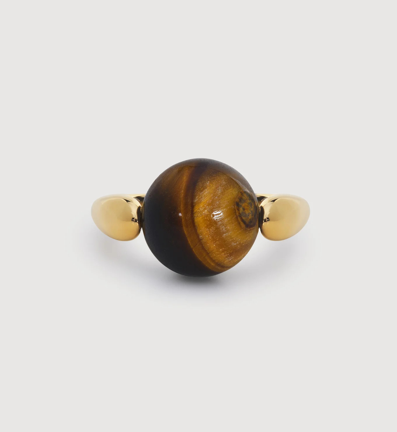 Kate Young Round Gemstone Ring | Monica Vinader (Global)
