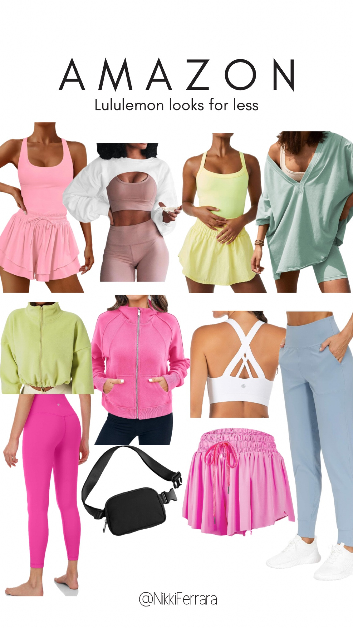 ✨AMAZON✨ SPRING LULULEMON looks for way less! 

Lululemon inspired, lululemon dupe,  loungewear, workout outfit, sneakers, white sneakers, Amazon dupe, Amazon lululemon dupes, lululemon romper dupe, pink leggings, pink dress, pink athletic set, lululemon legging dupes, lululemon scuba sweatshirt dupe, scuba sweatshirt, scuba sweatshirt dupe, jogger pants, g gradual, Athleisure, sweatshirt, sweatpants, joggers, 

#LTKSpringSale #LTKfitness #LTKSeasonal