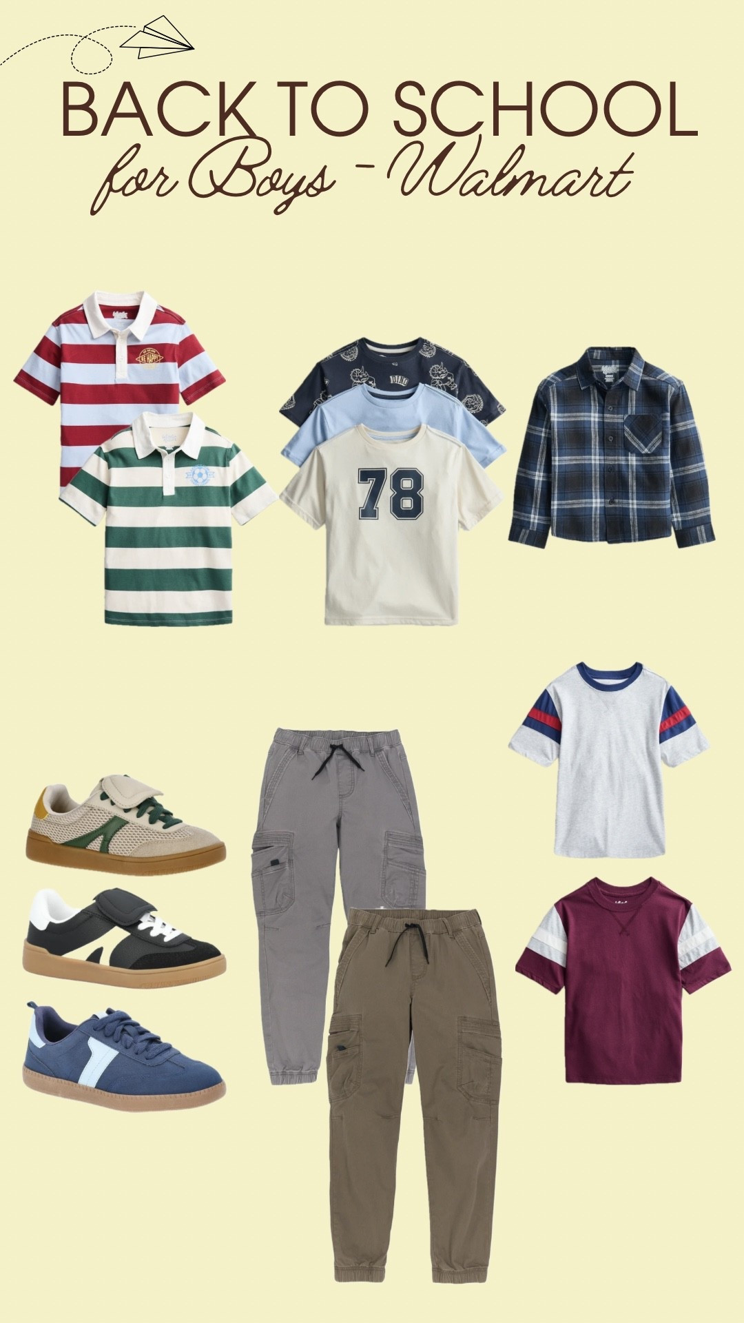Saving you from all the shopping headaches, here are the cutest/flyest outfits from Walmart for back to school grade school boys!

#LTKmomlife #LTKKids